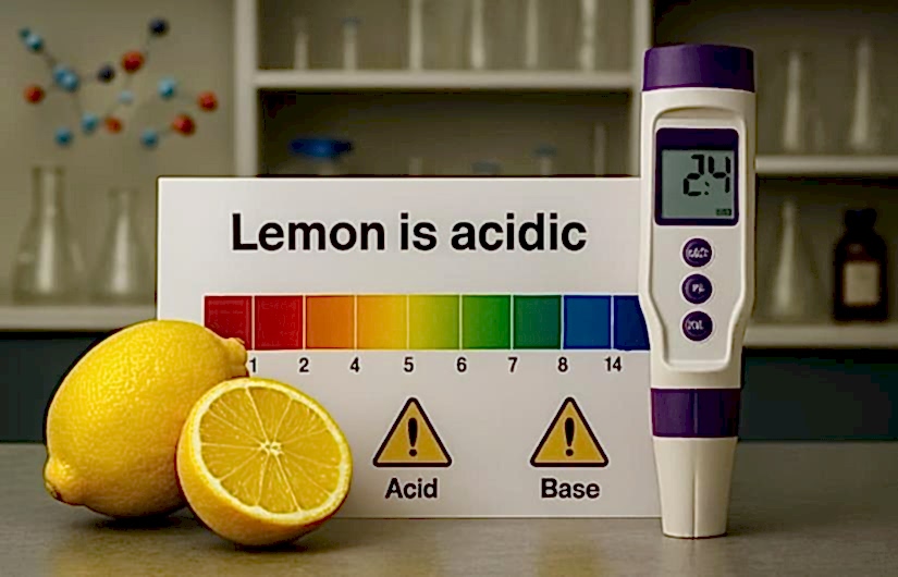 Limon Asit Mi Baz Mı?