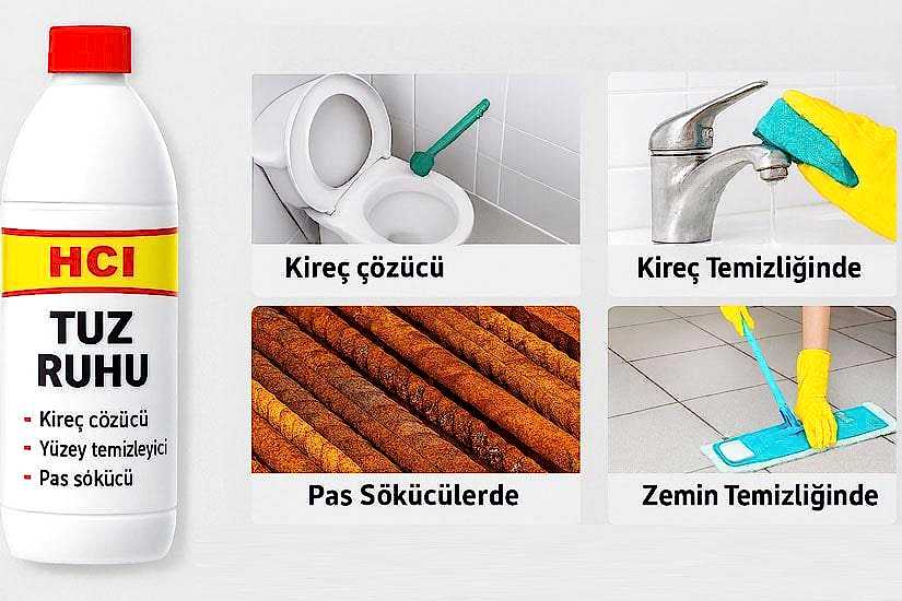 Tuz Ruhu Nerelerde Kullanılır?